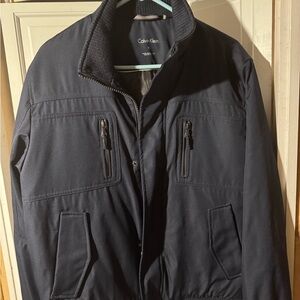 Calvin Klein Men's Navy Blue Jacket